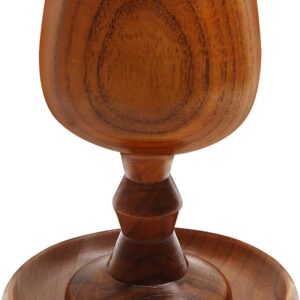 Wooden Communion Chalice with Tray