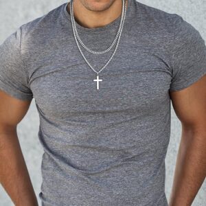 Men’s Cross Pendant Necklace